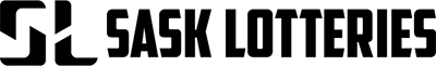 SaskCulture/Saskatchewan Lotteries logo (black and white)