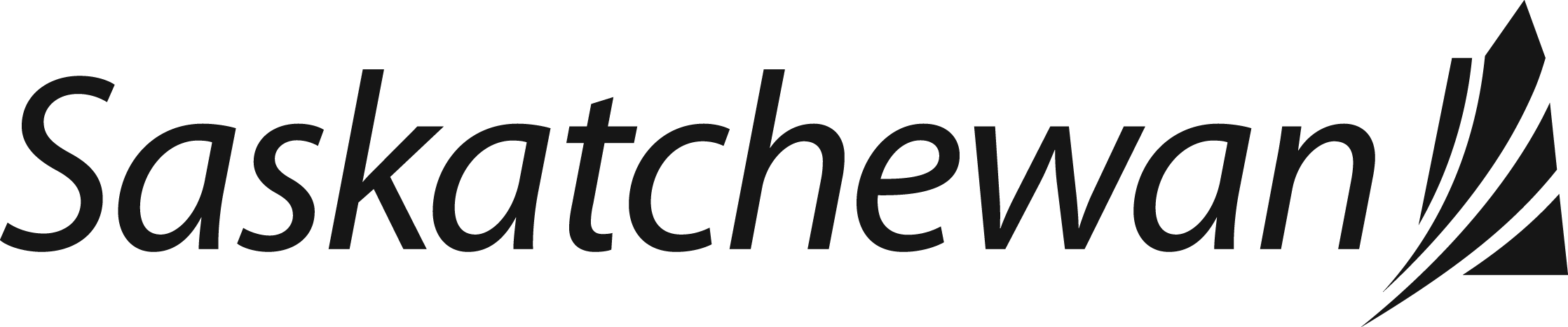 Saskatchewan logo black