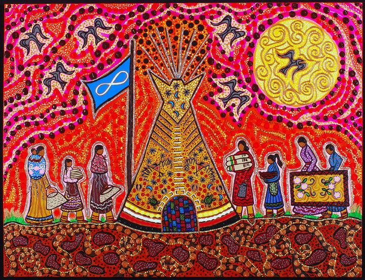 2018 028 DORION Michif Womens Lodge 2009 credit SK Arts copyforwebsite