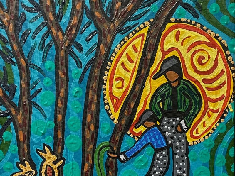 13 dorion leah offering tobacco to willow grove 2012 13 dorion leah offering tobacco to willow grove 2012