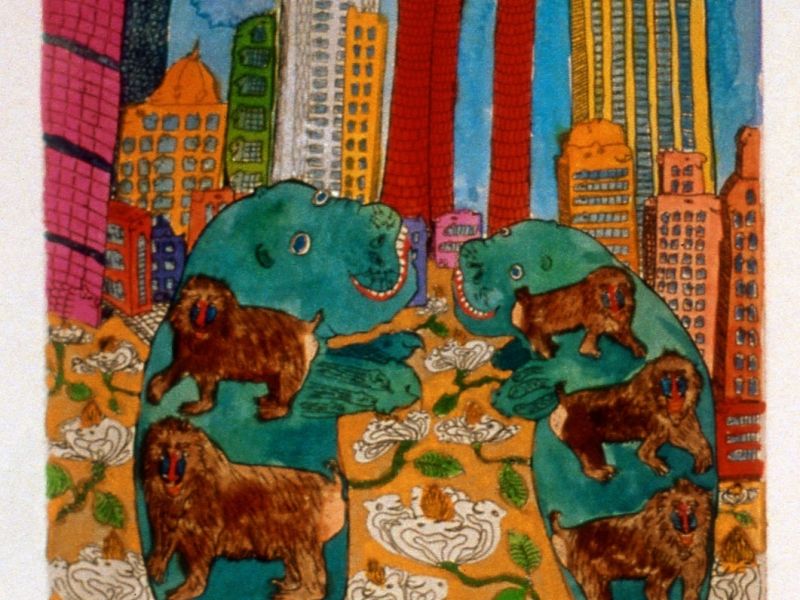 23 maija peeples mandrill manatees in manhattan 1980 23 maija peeples mandrill manatees in manhattan 1980