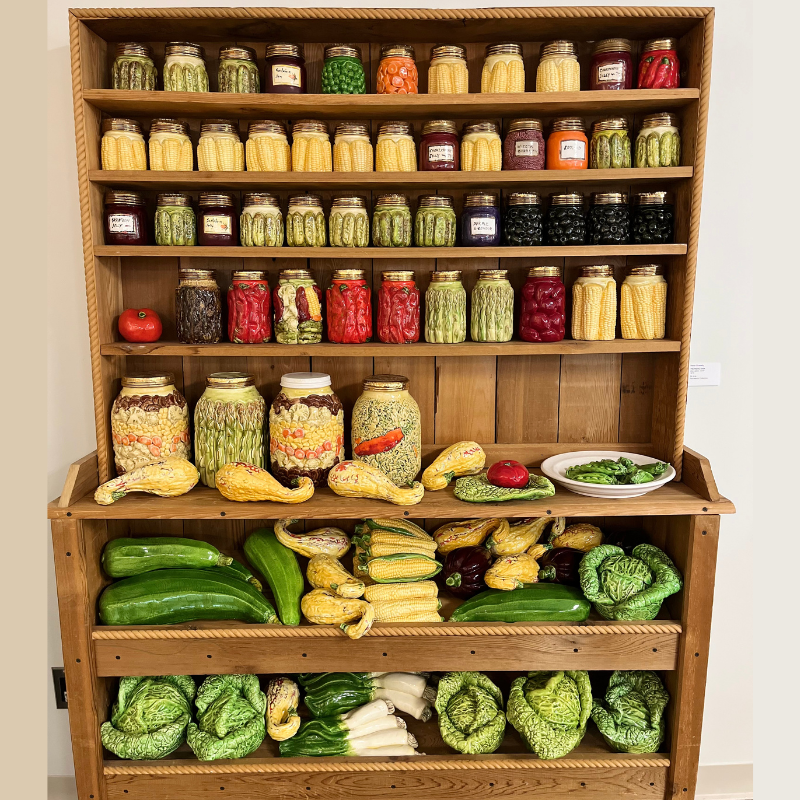 Image of Victor Cicansky Sculpture, The Pantry Shelf 1979, SK Arts Permanent Collection