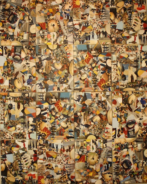 David Garneau - Idle No More! (quilt) (2014)