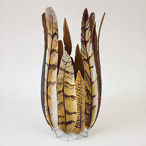 Frank Sudol - Feathers (2003), Saskatchewan birch